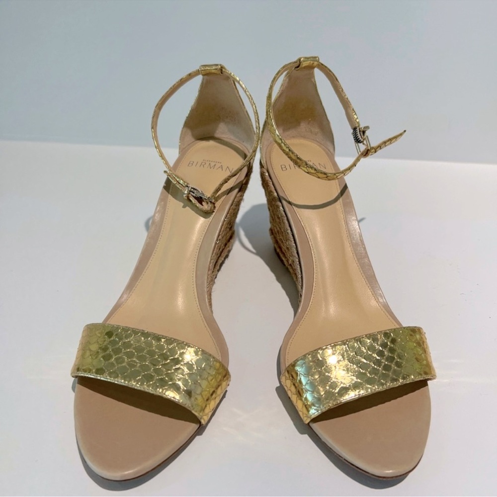 Like new Birman gold wedges. 38.5